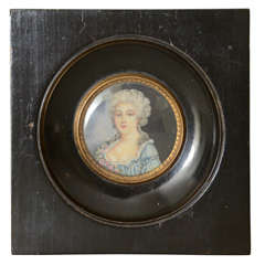 Lady Painted Portrait from Austria